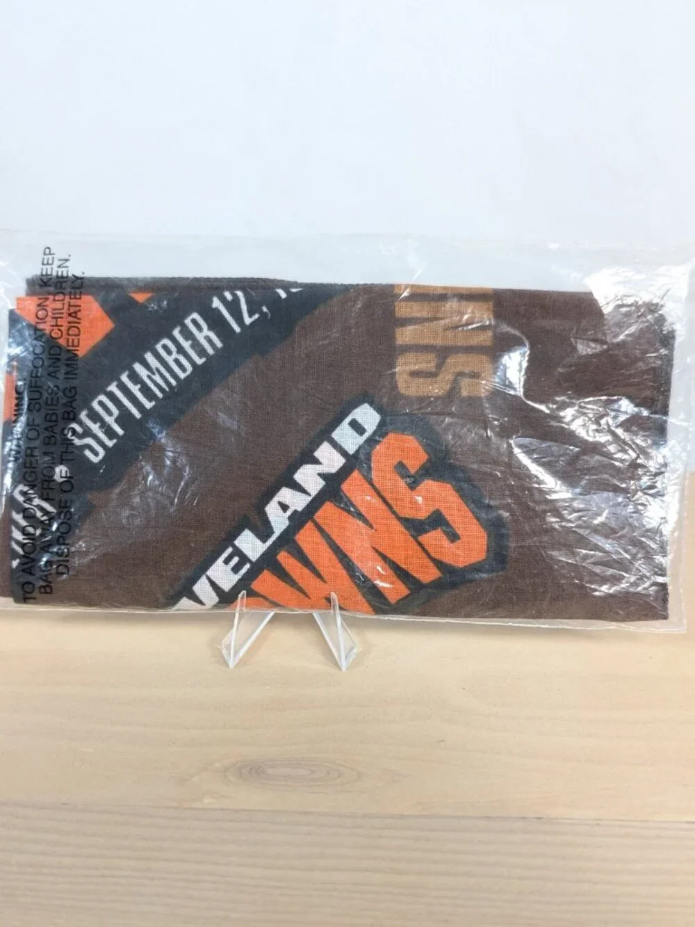 Cleveland Browns 1999 bandana sealed